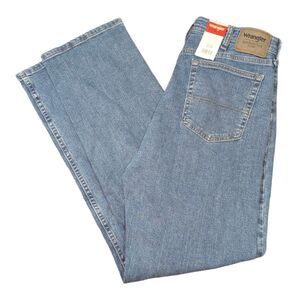 Wrangler Authentics Men's 34X32 ZM1CS Regular Fit Comfort Waist Jeans